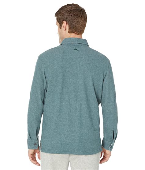 Stay stylish and comfortable in the Tommy Bahama Montserrat Polo Sweatshirt